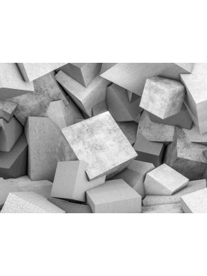 21-DD118734 Concrete Blocks Fototapeta flis 350×255 cm