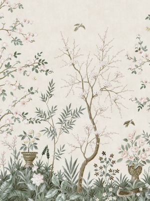 9585W Magnolia Garden 294/270 cm Mural Tapetedekor 