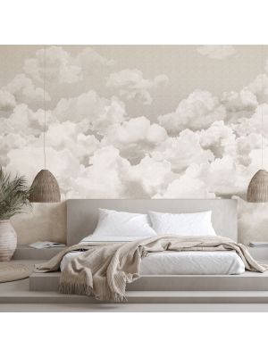26783 Clouds Taupe Grey Fototapete iz flisa Tapetedekor 