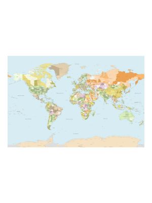 F-1144 Political world map - karta sveta